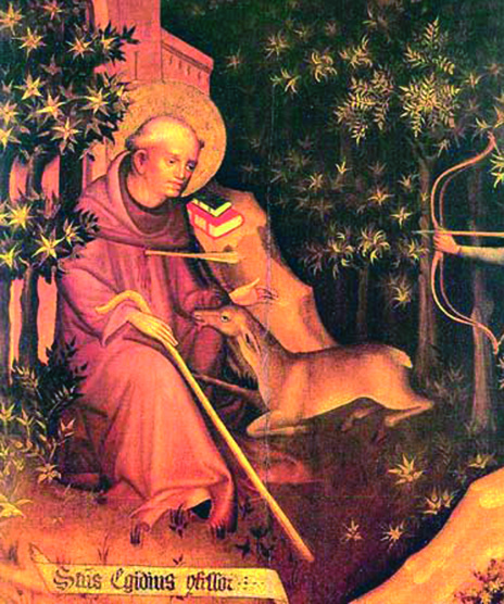 Der heilige Egidio und der Faun
